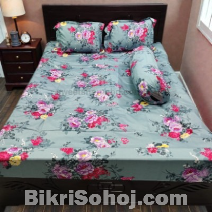 Twill cotton bed sheet